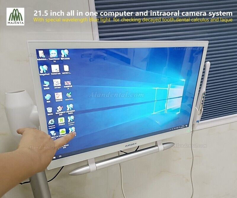 Magenta YF-2200P+ Dental 21.5 Inch Touch Screen Intraoral Camera VGA+HDMI